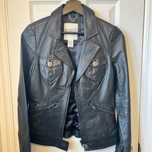 BB Dakota Genuine Leather Moto Jacket